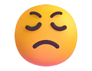 😤 Fluent Emoji #3 @HiSticker, Telegram sticker 17 of 33