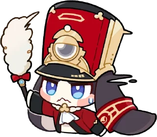 🧹 Галерея Пом-Пом | Пом-Пом @honkaistarrailofficial, Telegram sticker 14 of 16