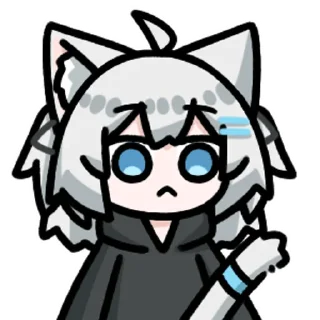 👧 樱夜猫猫 @zhaxia_cn, sticker Telegram 8 sur 64