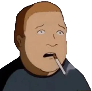 🚬 Bobby Hill, стикер Telegram 14 из 22