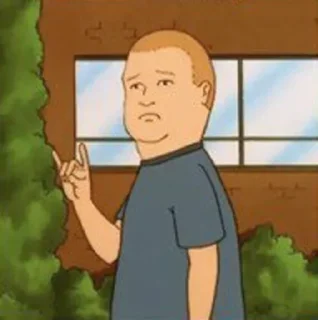 🤘 Bobby Hill, стикер Telegram 2 из 22