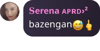 😂 serena punya, Telegram sticker 20 of 41