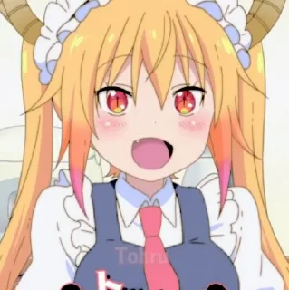 🌤 ꐑꐑ . tohru ⋆ @meowkasa, Telegram sticker 6 of 45