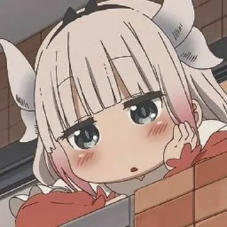 😯 Kanna kamui, sticker Telegram 10 sur 15