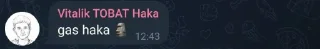 🫦 Vitalik tobat haka, Telegram sticker 5 of 35