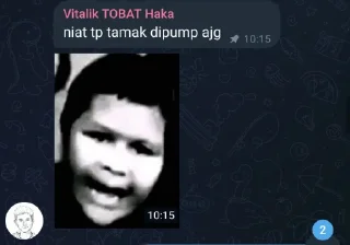😏 Vitalik tobat haka, Telegram sticker 10 of 35