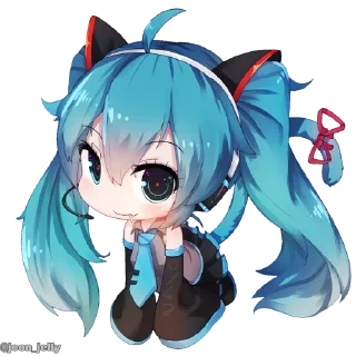 Anime chibi 🐋🐋. @anime_sticker_noob