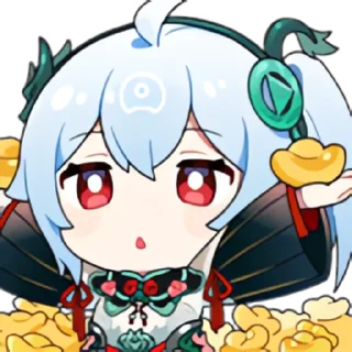 💰 bilibili 2024拜年纪 @skiro233, стикер Telegram 11 из 20