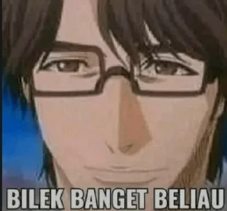 😜 Aizen nyatir by: @KMMINJYEONG, стікер Telegram 10 з 25
