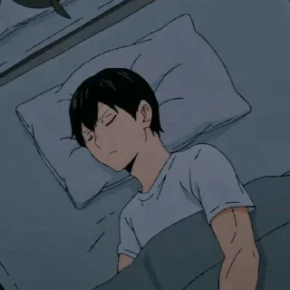 🎧 kageyama tobio by @sadewabhinaya, стікер Telegram 13 з 45