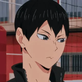 🎧 kageyama tobio by @sadewabhinaya, стікер Telegram 2 з 45