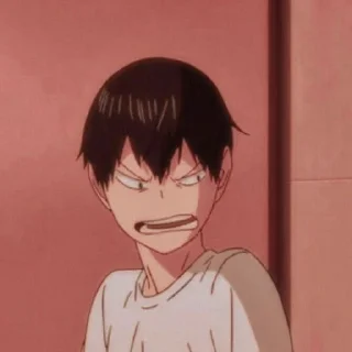 🎧 kageyama tobio by @sadewabhinaya, стікер Telegram 21 з 45