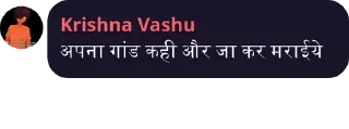 ✍️ Immoral Chats @krishnavashu, стикер Telegram 1 из 84