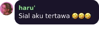 🤣 Haru', стікер Telegram 20 з 116