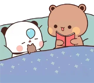 😴 🐻‍❄️ & 🐻 @BubuDuduBears, Telegram sticker 14 of 45