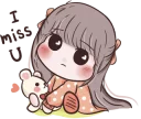 😟 Baby Chubby Girl [ ENG Ver. ] @bistic, sticker Telegram 18 sur 40