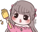 😠 Baby Chubby Girl [ ENG Ver. ] @bistic, sticker Telegram 14 sur 40