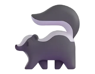 🦨 Fluent Emoji #7 @HiSticker, Telegram sticker 6 of 45