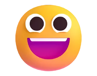 😃 Fluent Emoji #1 @HiSticker, стікер Telegram 12 з 46