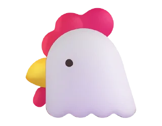 🐔 Fluent Emoji #7 @HiSticker, Telegram sticker 15 of 45