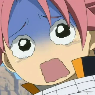 ☄ Natsu dragneel - @animestickersid, sticker Telegram 8 sur 30
