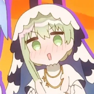 😮 白圣女 - 藍沢 ⁴  @YueXiiia, стікер Telegram 12 з 120