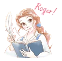👍 Beauty and the Beast (Romantic), sticker Telegram 6 sur 41