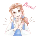 👏 Beauty and the Beast (Romantic), sticker Telegram 20 sur 41