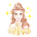✨ Beauty and the Beast (Romantic), sticker Telegram 14 sur 41