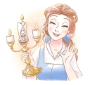 ☺️ Beauty and the Beast (Romantic), sticker Telegram 9 sur 41