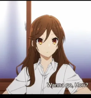 😕 ~°~Horimiya~°~, стикер Telegram 22 из 43
