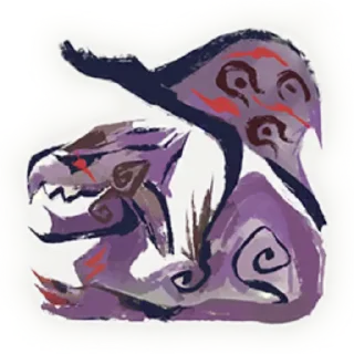 👍 MHRS → @whitefatalisbot, sticker Telegram 5 sur 75