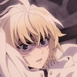 🌡 Mikaela Hyakuya ҂ @tojiscum, стикер Telegram 22 из 50