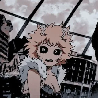 🌷 ㅤㅤ@cylsdiarys ៹ Ashido Mina, стикер Telegram 17 из 30