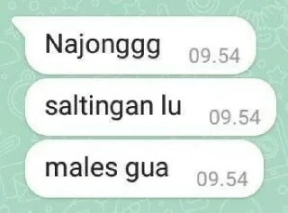 ☠ Kamu nanya, sticker Telegram 8 sur 17
