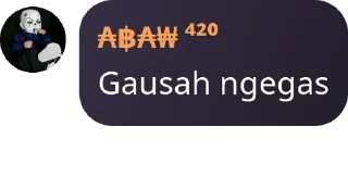 🙃 joint sini nyet  @mischief_angkringan, стикер Telegram 19 из 20