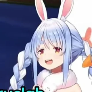 🐰 Usada Pekora @VtuberSticker, sticker Telegram 16 sur 30