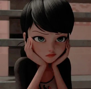 💙 Marinette @Nyion_chan, sticker Telegram 19 sur 27