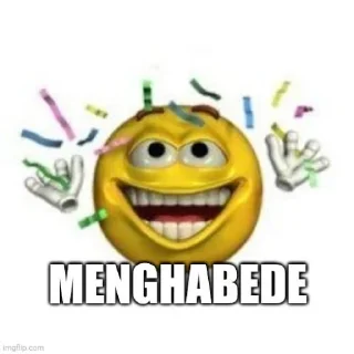 🥳 @yorvantex meme meng meng kak, sticker Telegram 11 sur 81