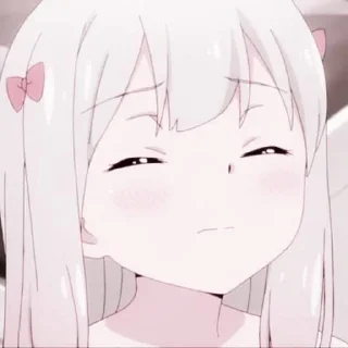 💗 Izumi Sagiri ; @yourtikel, стикер Telegram 23 из 30