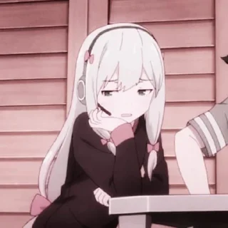 💗 Izumi Sagiri ; @yourtikel, стикер Telegram 8 из 30