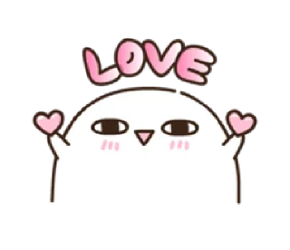 🥰 tteokmungchi | @cutestickers4you, стікер Telegram 12 з 32