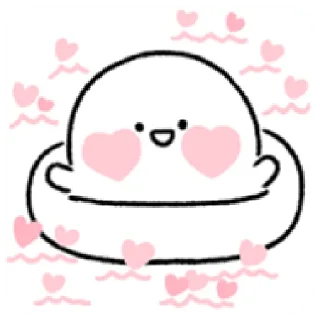 💦 a lovable child | @cutestickers4you, стикер Telegram 20 из 24