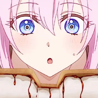 🌸 @cheerfulgentle ，shikimori, Telegram sticker 14 of 70