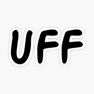 👀 Sweet @uff, Telegram sticker 20 of 54