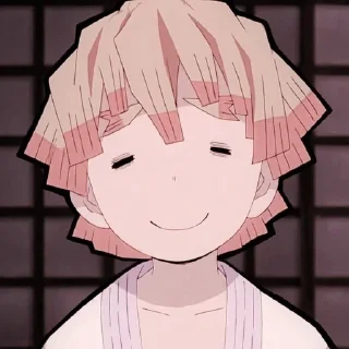 🥡 Zenitsu Agatsuma ; @yourtikel, Telegram sticker 22 of 30