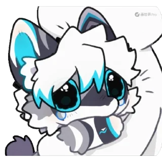 😭 凌霜｜𝐿𝓎𝓃𝓃𝒶 𝒮. 𝐹𝓇𝑜𝓈𝓉［@LingShuang］, стикер Telegram 7 из 47