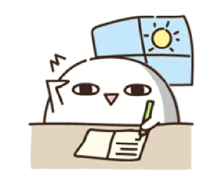 😌 tteokmungchi | @cutestickers4you, sticker Telegram 2 sur 32