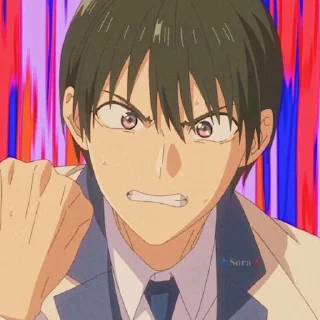 Kanojo mo Kanojo | @KissAnime_Stickers_Gallery