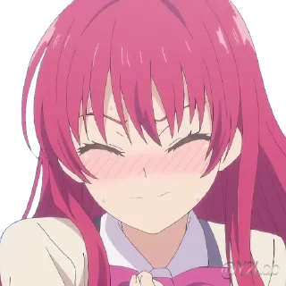 ☺️ Kanojo mo Kanojo • @Y2Lab, Telegram sticker 16 of 50